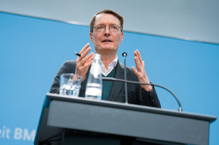 Pressekonferenz zur Krankenhausreform in Berlin