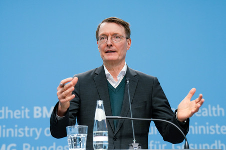 Pressekonferenz zur Krankenhausreform in Berlin