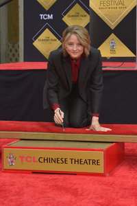 Hand and Footprint Ceremony mit Jodie Foster in Los Angeles