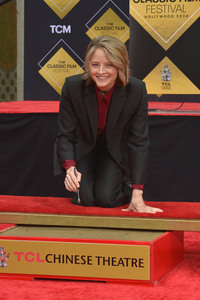 Hand and Footprint Ceremony mit Jodie Foster in Los Angeles