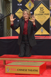 Hand and Footprint Ceremony mit Jodie Foster in Los Angeles
