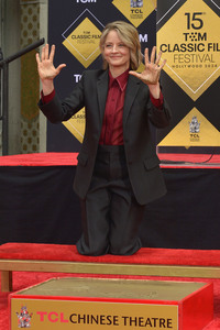 Hand and Footprint Ceremony mit Jodie Foster in Los Angeles