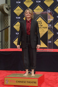Hand and Footprint Ceremony mit Jodie Foster in Los Angeles