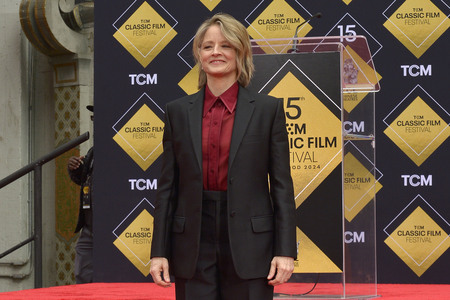 Hand and Footprint Ceremony mit Jodie Foster in Los Angeles