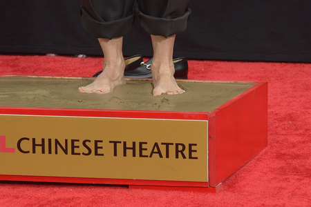 Hand and Footprint Ceremony mit Jodie Foster in Los Angeles