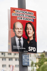 Wahlplakate zur Europawahl in Berlin