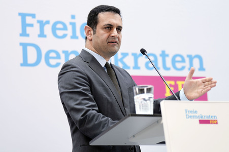 Pressekonferenz der FDP zur Europawahl in Berlin