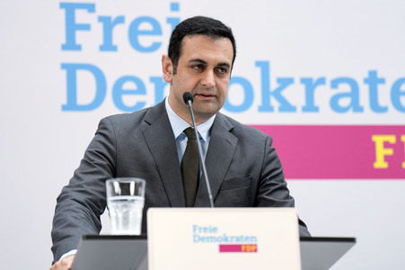 Pressekonferenz der FDP zur Europawahl in Berlin