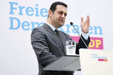 Pressekonferenz der FDP zur Europawahl in Berlin