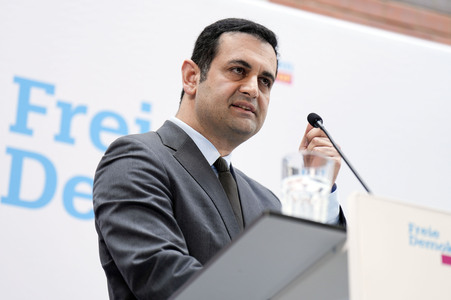 Pressekonferenz der FDP zur Europawahl in Berlin