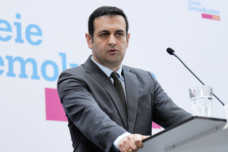 Pressekonferenz der FDP zur Europawahl in Berlin