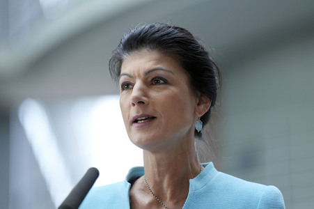 Pressekonferenz vom BSW in Berlin