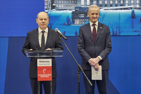 Eröffnungsrundgang auf der Hannover Messe 2024