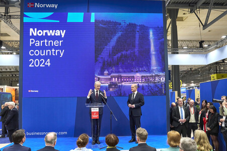 Eröffnungsrundgang auf der Hannover Messe 2024