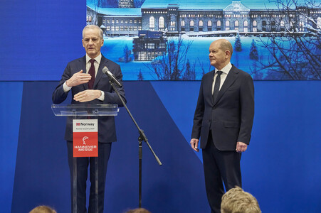 Eröffnungsrundgang auf der Hannover Messe 2024