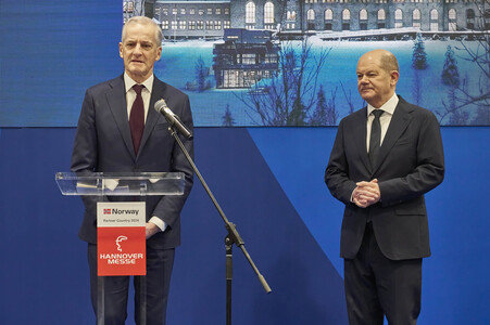 Eröffnungsrundgang auf der Hannover Messe 2024