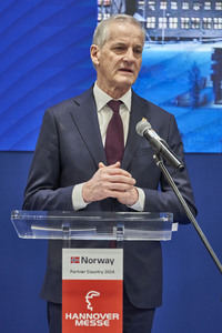 Eröffnungsrundgang auf der Hannover Messe 2024