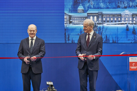 Eröffnungsrundgang auf der Hannover Messe 2024