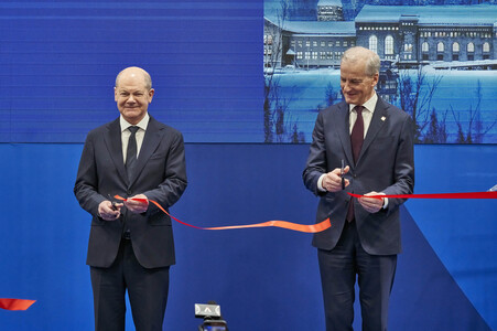 Eröffnungsrundgang auf der Hannover Messe 2024