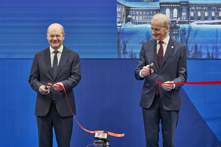 Eröffnungsrundgang auf der Hannover Messe 2024