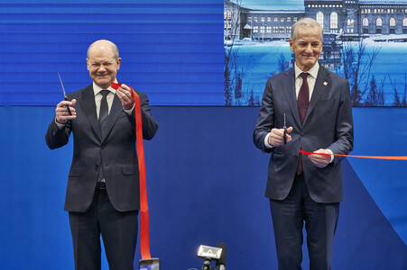 Eröffnungsrundgang auf der Hannover Messe 2024