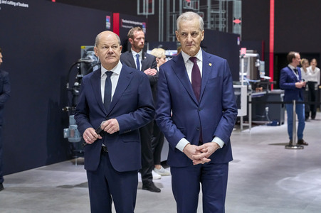 Eröffnungsrundgang auf der Hannover Messe 2024