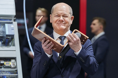 Eröffnungsrundgang auf der Hannover Messe 2024