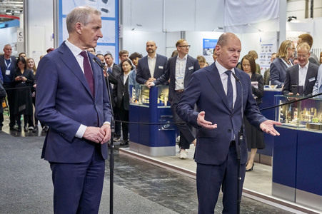 Eröffnungsrundgang auf der Hannover Messe 2024