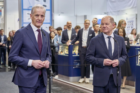 Eröffnungsrundgang auf der Hannover Messe 2024