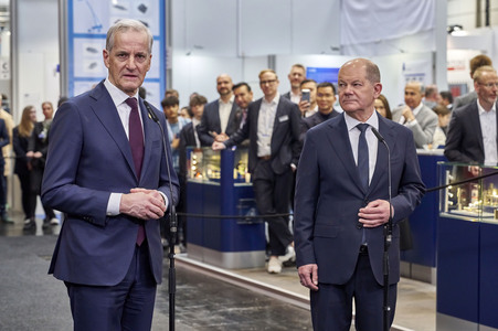 Eröffnungsrundgang auf der Hannover Messe 2024