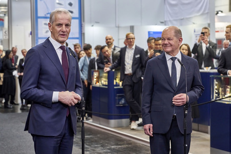 Eröffnungsrundgang auf der Hannover Messe 2024