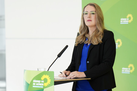 Fraktionssitzung der Bündnis 90/Die Grünen-Bundestagsfraktion in Berlin