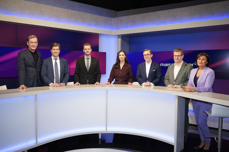 Talkshow 'maischberger' in Berlin