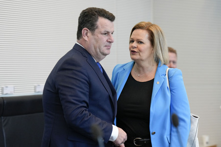 Fraktionssitzung der SPD-Bundestagsfraktion in Berlin