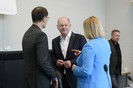 Fraktionssitzung der SPD-Bundestagsfraktion in Berlin