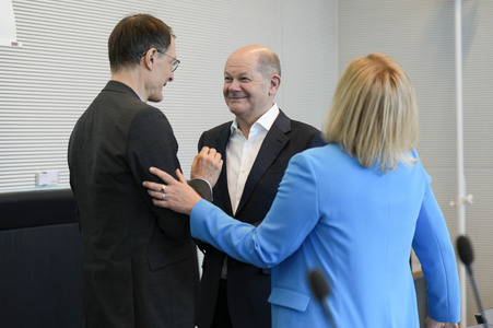 Fraktionssitzung der SPD-Bundestagsfraktion in Berlin