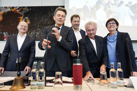 Fraktionssitzung der SPD-Bundestagsfraktion in Berlin