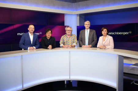 Talkshow 'maischberger' in Berlin