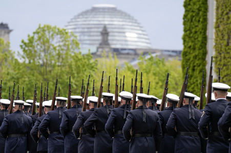 Empfang des Premierministers des Vereinigten Königreichs in Berlin