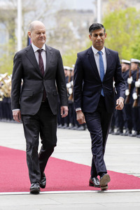 Empfang des Premierministers des Vereinigten Königreichs in Berlin