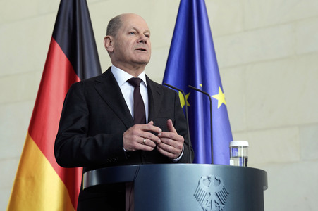 Empfang des Premierministers des Vereinigten Königreichs in Berlin