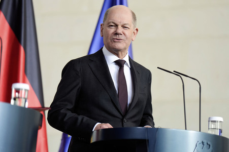 Empfang des Premierministers des Vereinigten Königreichs in Berlin