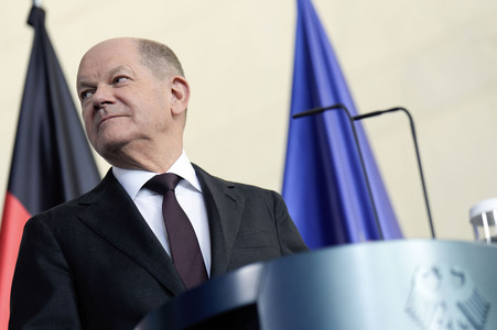 Empfang des Premierministers des Vereinigten Königreichs in Berlin