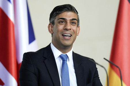 Empfang des Premierministers des Vereinigten Königreichs in Berlin