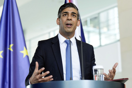 Empfang des Premierministers des Vereinigten Königreichs in Berlin