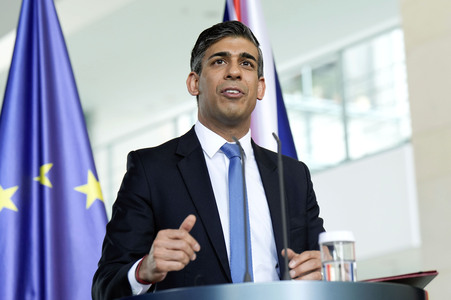 Empfang des Premierministers des Vereinigten Königreichs in Berlin