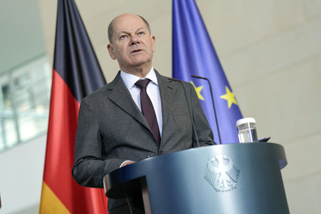 Empfang des Präsidenten von Aserbaidschan in Berlin