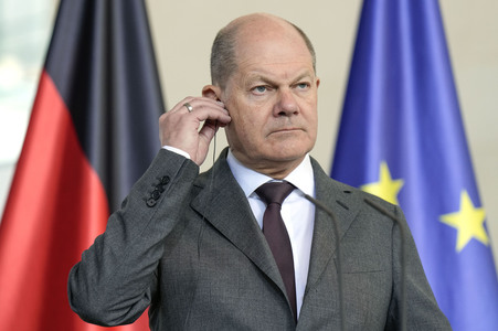 Empfang des Präsidenten von Aserbaidschan in Berlin