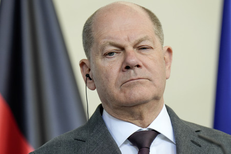 Empfang des Präsidenten von Aserbaidschan in Berlin