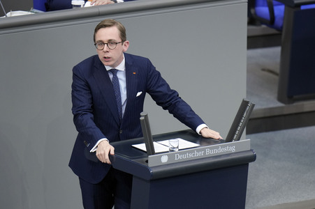 166. Sitzung des Deutschen Bundestages in Berlin